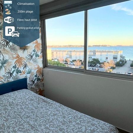 Joli Appart/Vue Etang/Clim /Wifi Balaruc-les-Bains Exterior foto